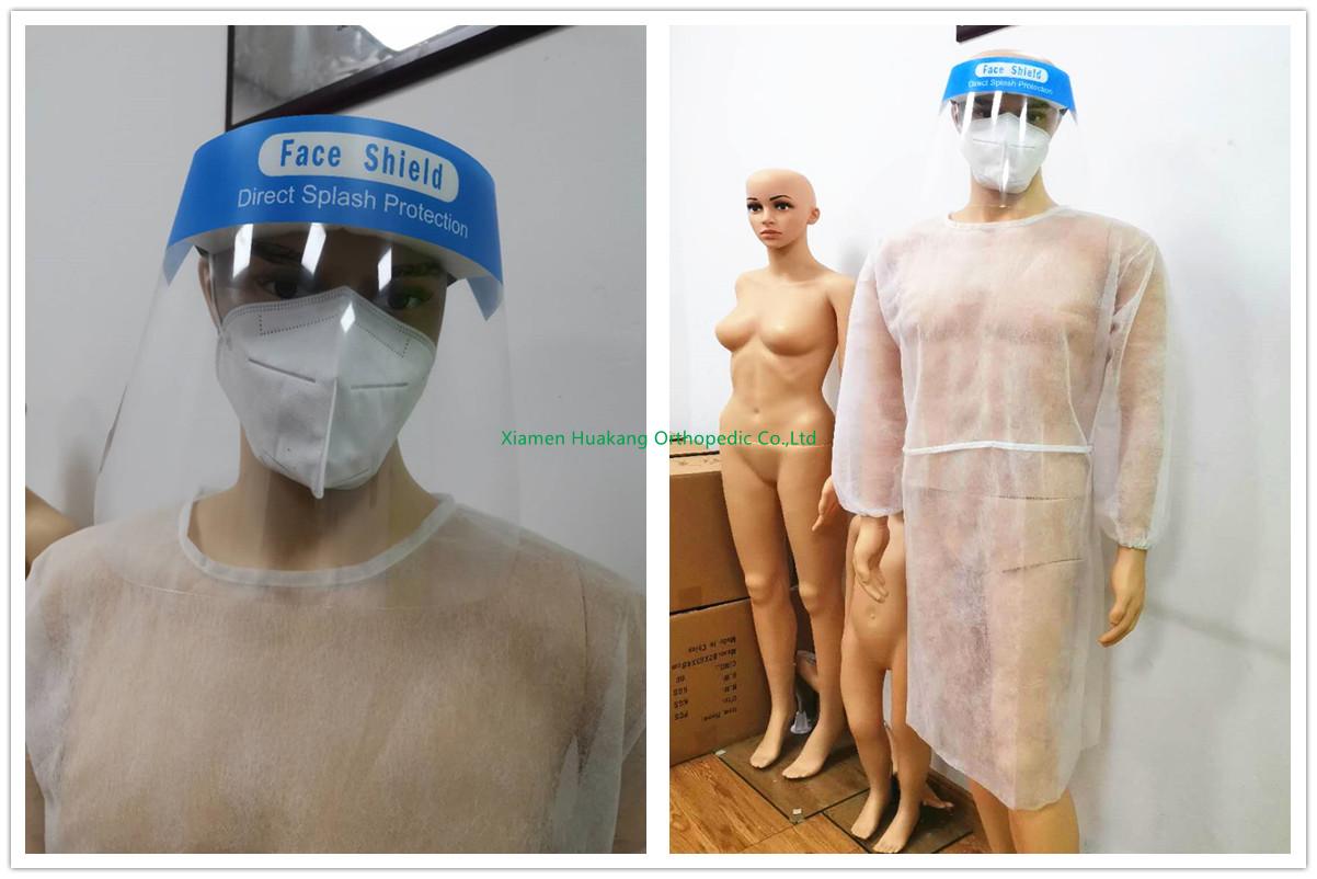PPE anti-virus protecitve masks suits 
