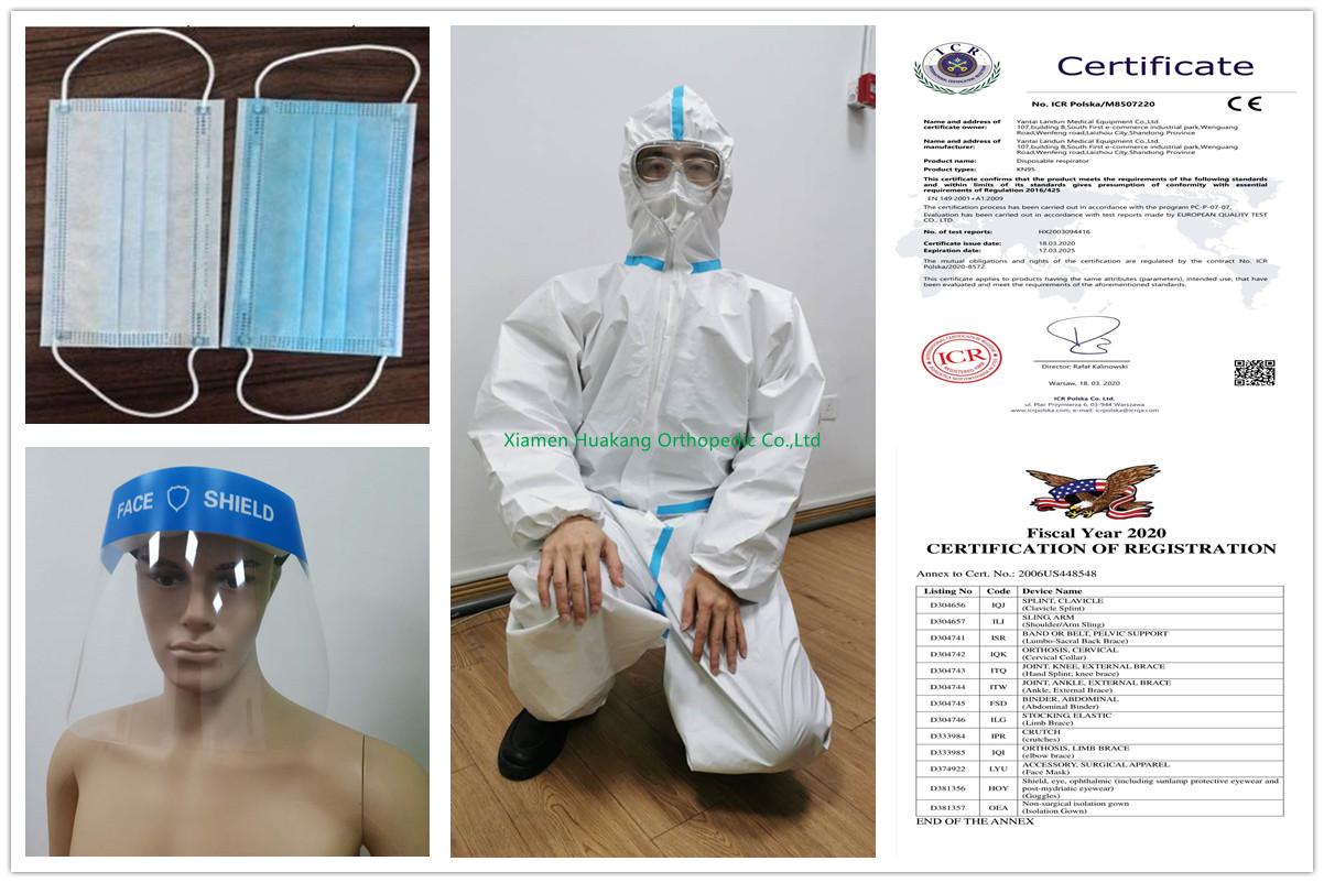 Personal protective equipment PPE gowns
