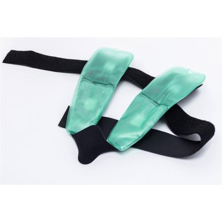 Air and gel ankle stirrup braces