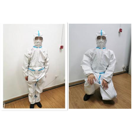 Disposable Medical Isolation Gown PROTECTIVE SUIT